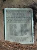 Plaque in Hartford naming the 'Adventures,' the men who explored the area and selected the location for Hartford.